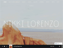 Tablet Screenshot of nikkilorenzo.com